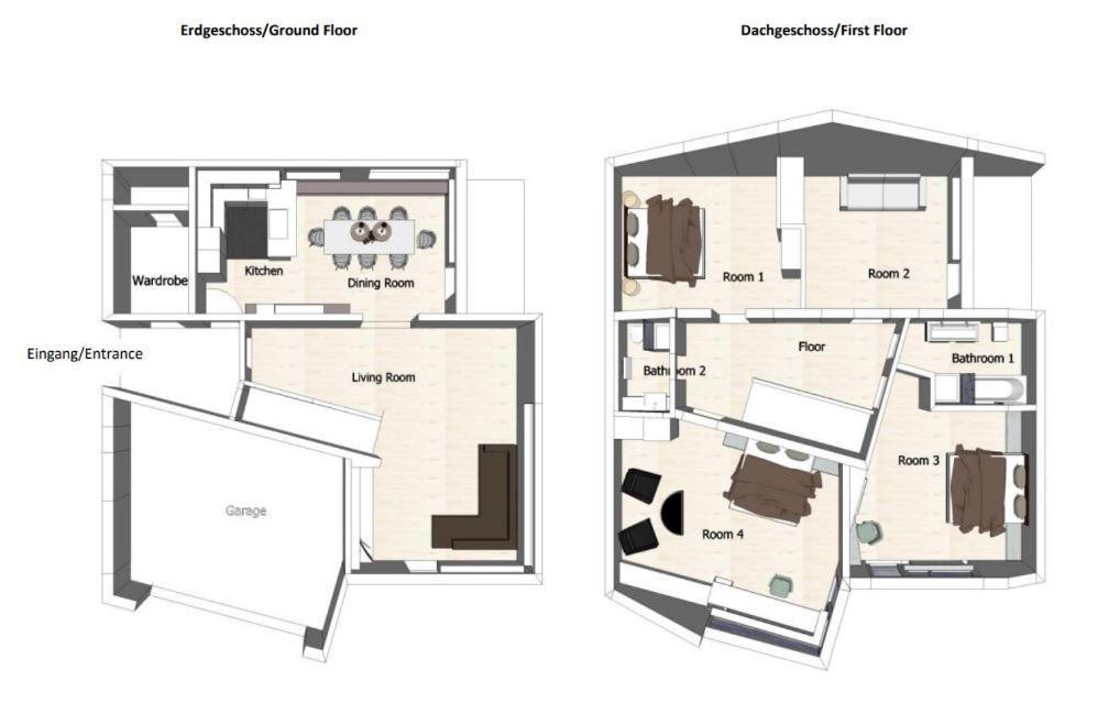 Haus4Zimmer mit Seeblick - einfacher Luxus, pur Bregenz Exterior foto